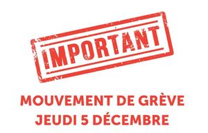 Grève du 5 décembre 2024 12 04 