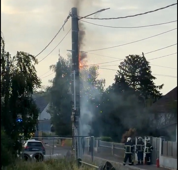 Problème électrique rue Ferry (Vidéo)