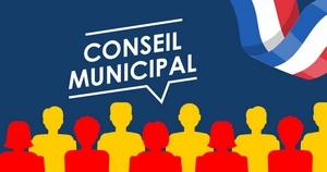 Réunion du conseil municipal.